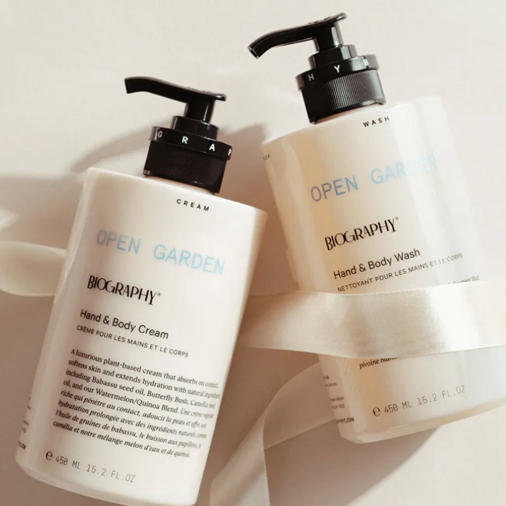 Biography Open Garden Wash & Cream